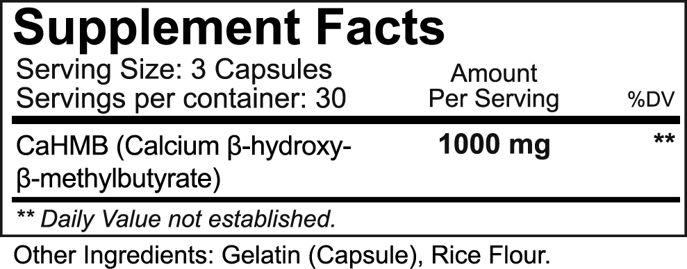 NutraKey HMB 90 Capsules