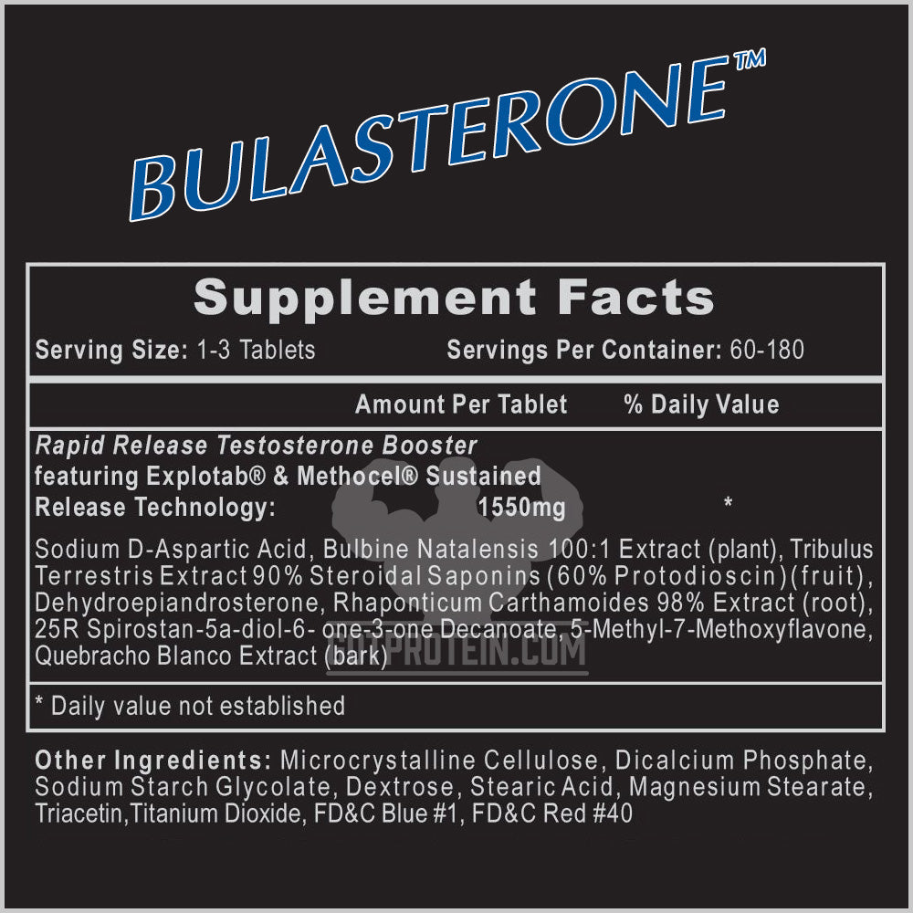 Hi-Tech Bulasterone 180 Tablets