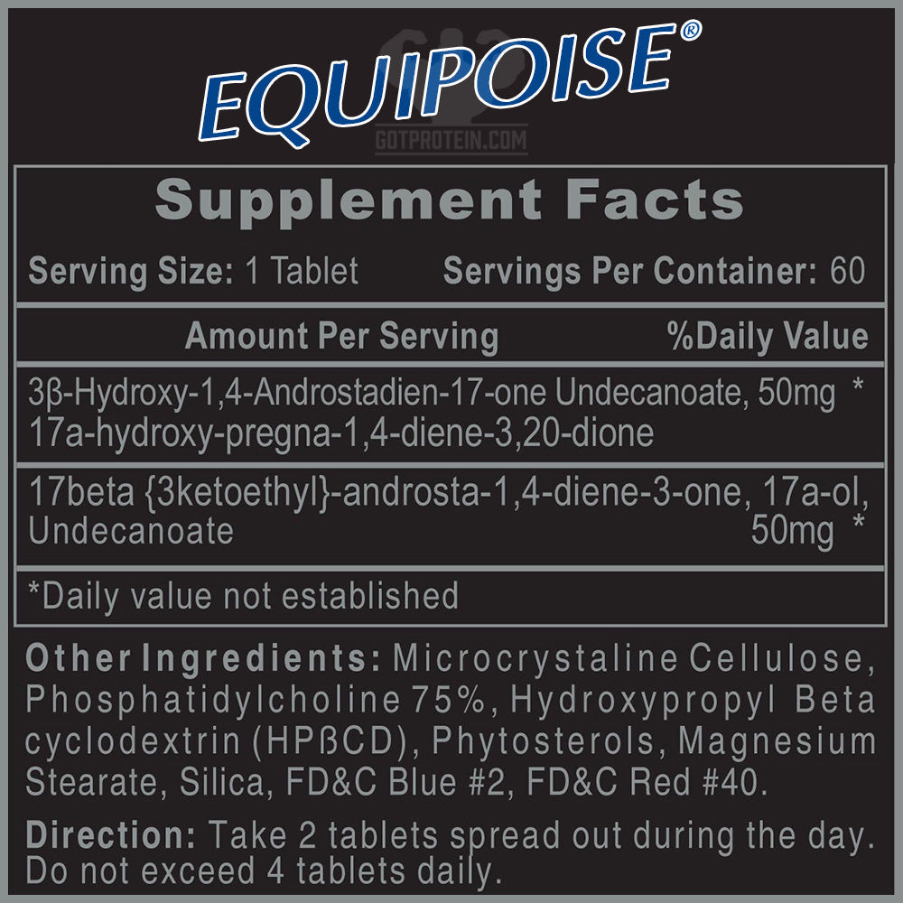 Hi-Tech Equipoise 60 Tablets