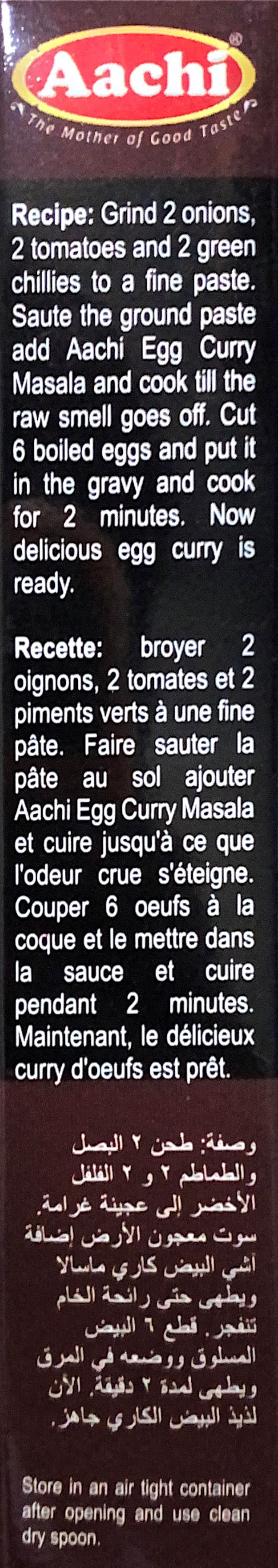 Egg Curry Masala