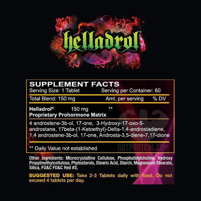 Innovative Labs Helladrol 60 Tablets