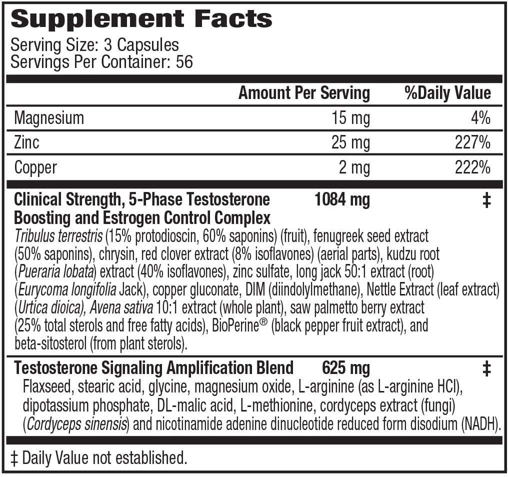 MHP T-Bomb 3XTREME 168 Capsules