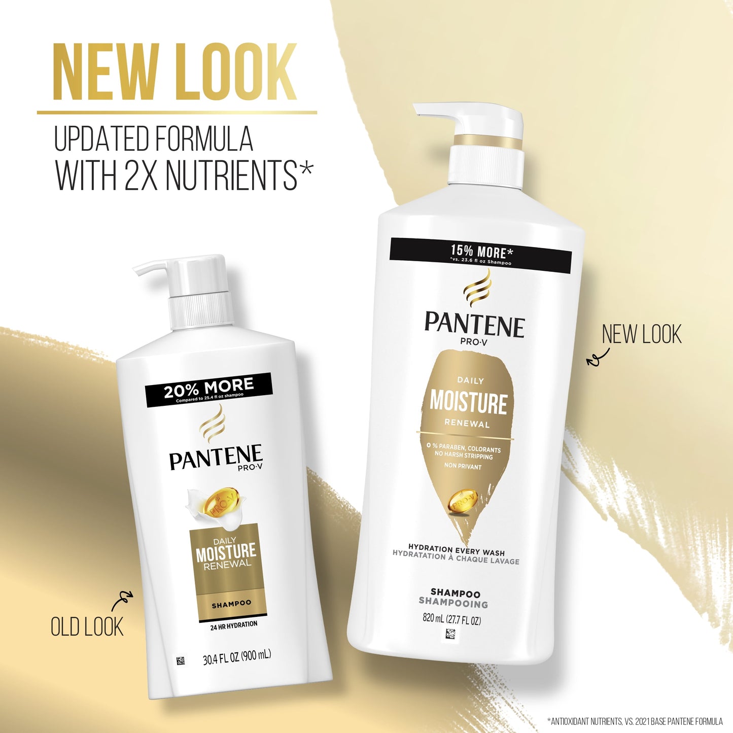 Pantene Pro-V Daily Moisture Renewal Shampoo, 27.7 oz