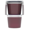 Jell-O Black Cherry Sugar Free Jello Cups Gelatin Snack, 4 Ct Cups