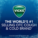 Vicks Vapocool Severe Medicated Sore Throat Drops, Menthol, Winterfrost Flavor, 45 Ct