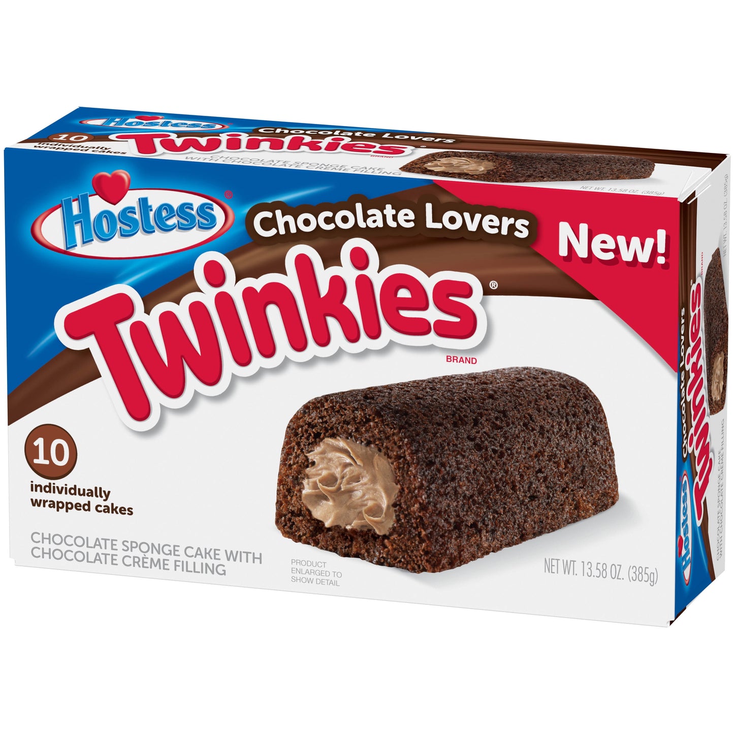 Hostess Chocolate Lovers Twinkie 13.58oz 10ct