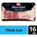 HORMEL BLACK LABEL Pork Bacon, Thick Cut, 16 oz Plastic Package