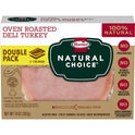 HORMEL NATURAL CHOICE Sliced Oven Roasted Deli Turkey Lunch Meat, 14 oz Resealable Plastic Package