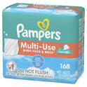 Pampers Multi-Use Baby Wipes 3X Flip-Top Packs 168 Wipes