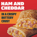 Hot Pockets Frozen Snacks, Hickory Ham and Cheddar Cheese, 5 Regular Sandwiches (Frozen)