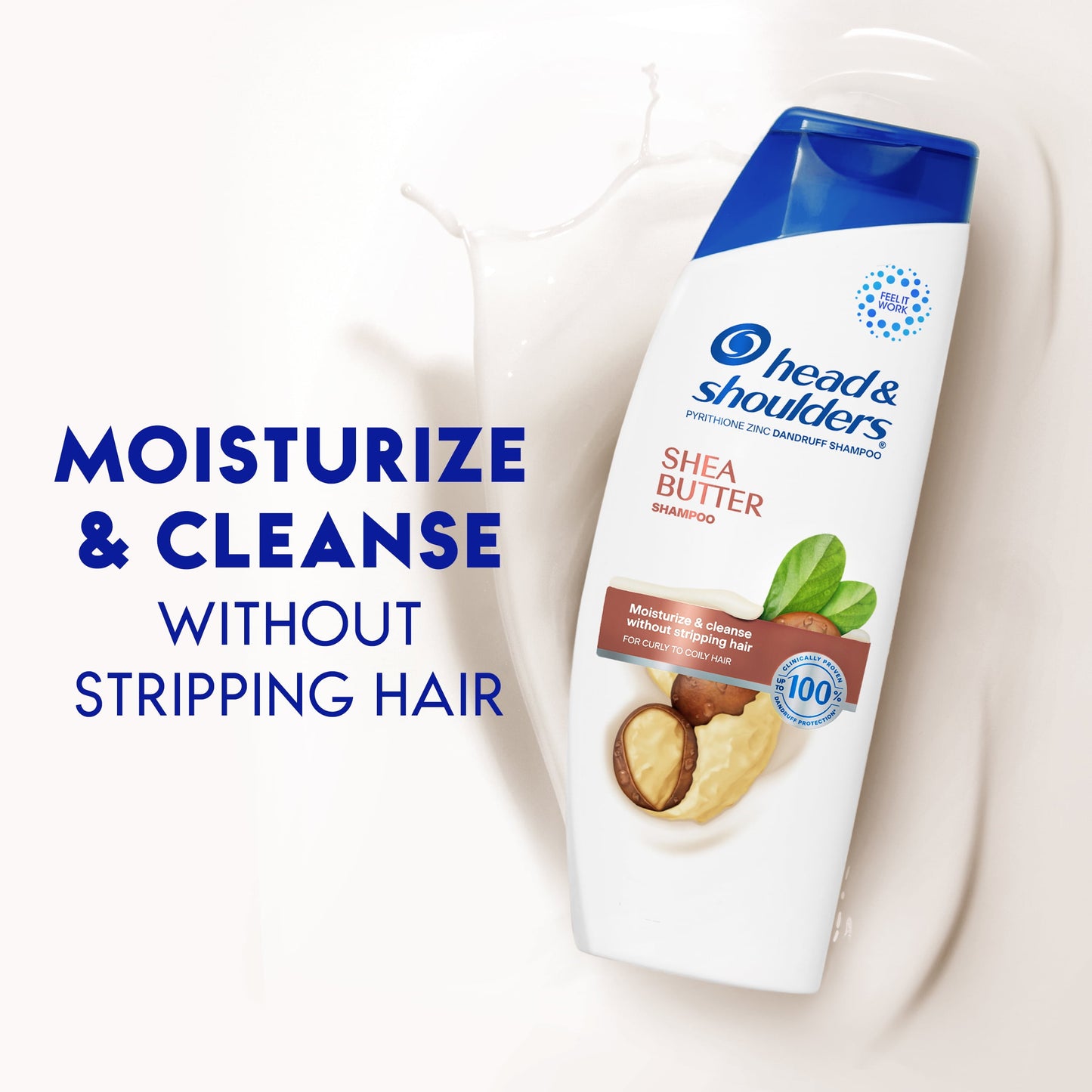 Head and Shoulders Dandruff Shampoo, Shea Butter, 12.5 fl oz
