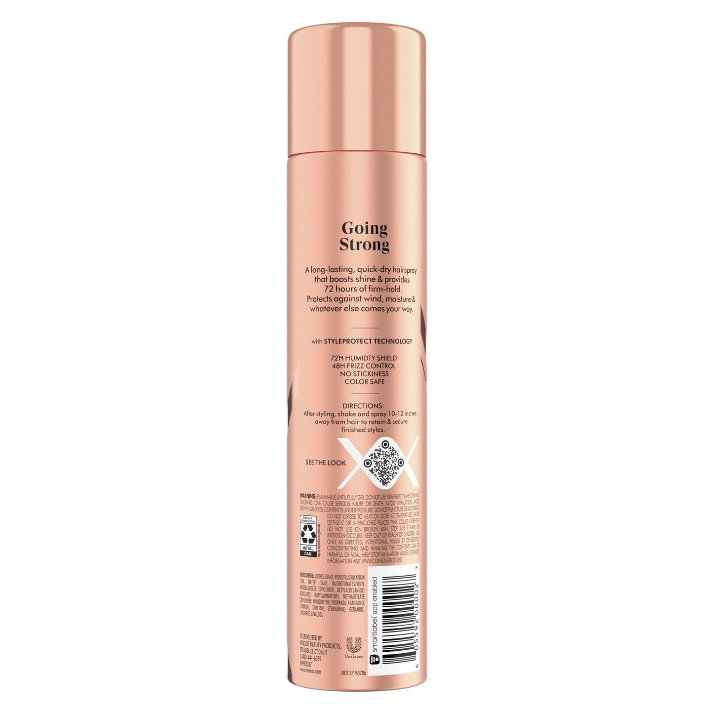 Nexxus Maximum Finishing Mist Strong Hold hairspray, 10 oz
