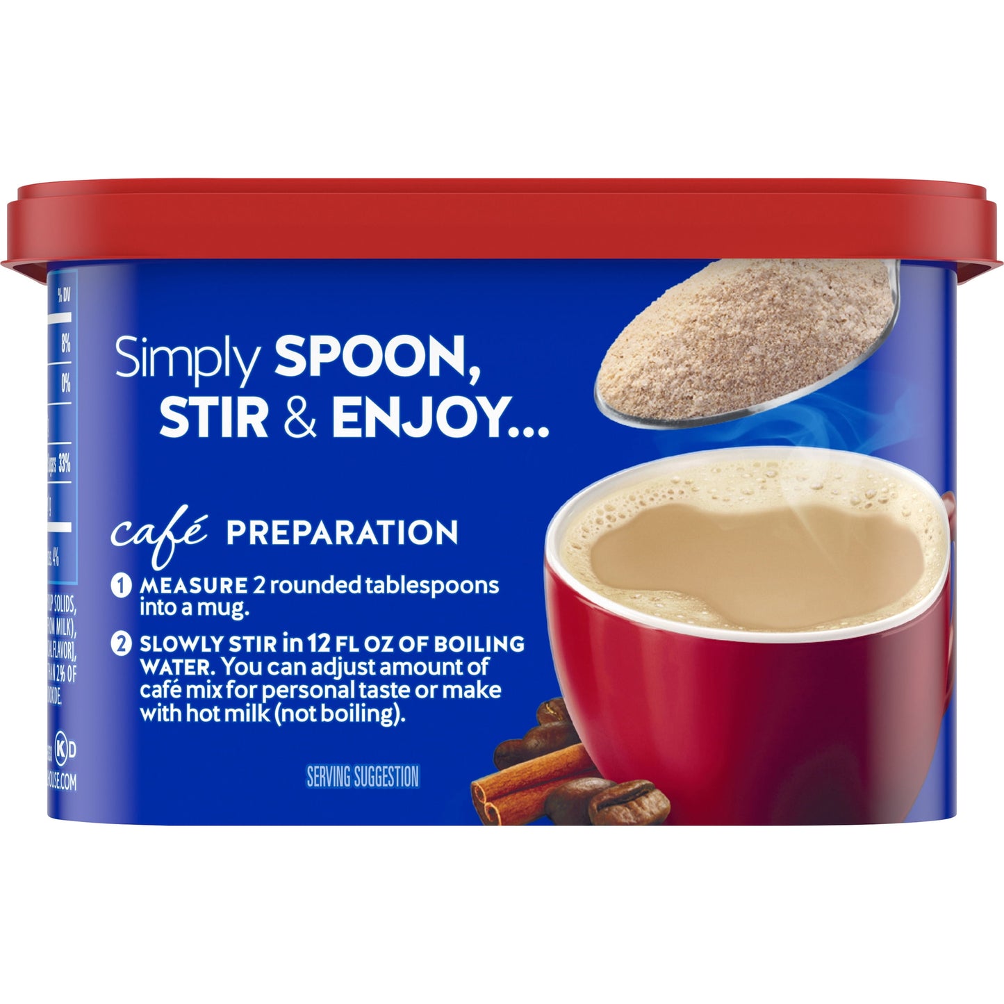 Maxwell House International Cafe Vienna Cafe Style Beverage Mix, 9 oz. Canister