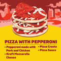 Lunchables Pizza with Pepperoni Kids Lunch Snack, 4.3 oz Tray