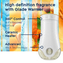 Glade PlugIns Scented Oil 2 Refills, Glade Plug in refills, Air Freshener, Coastal Sunshine Citrus™, 2 x 0.67 oz