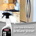 Weiman Stainless Steel Appliance Cleaner & Polish Trigger Spray, 12 fl oz