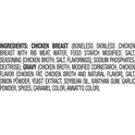 HORMEL SQUARE TABLE Roasted Chicken Breasts & Gravy Entrée, 15 oz Plastic Tray