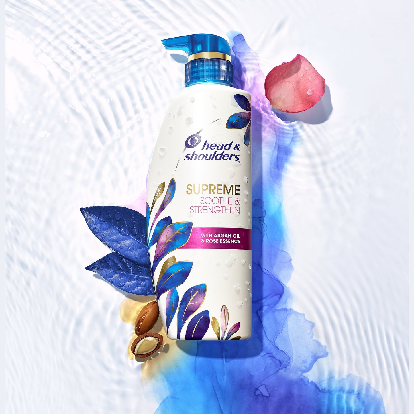 Head & Shoulders Supreme Moisturizing Soothe and Strengthen Dandruff Relief Daily Shampoo, 11.8 fl oz