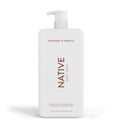 Native Natural Body Wash Pump, Coconut & Vanilla, Sulfate Free, Paraben Free, 36 oz