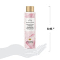 Pantene Sulfate Free Shampoo with Rose Water, Color Safe, Nutrient Blends, 9.6 oz
