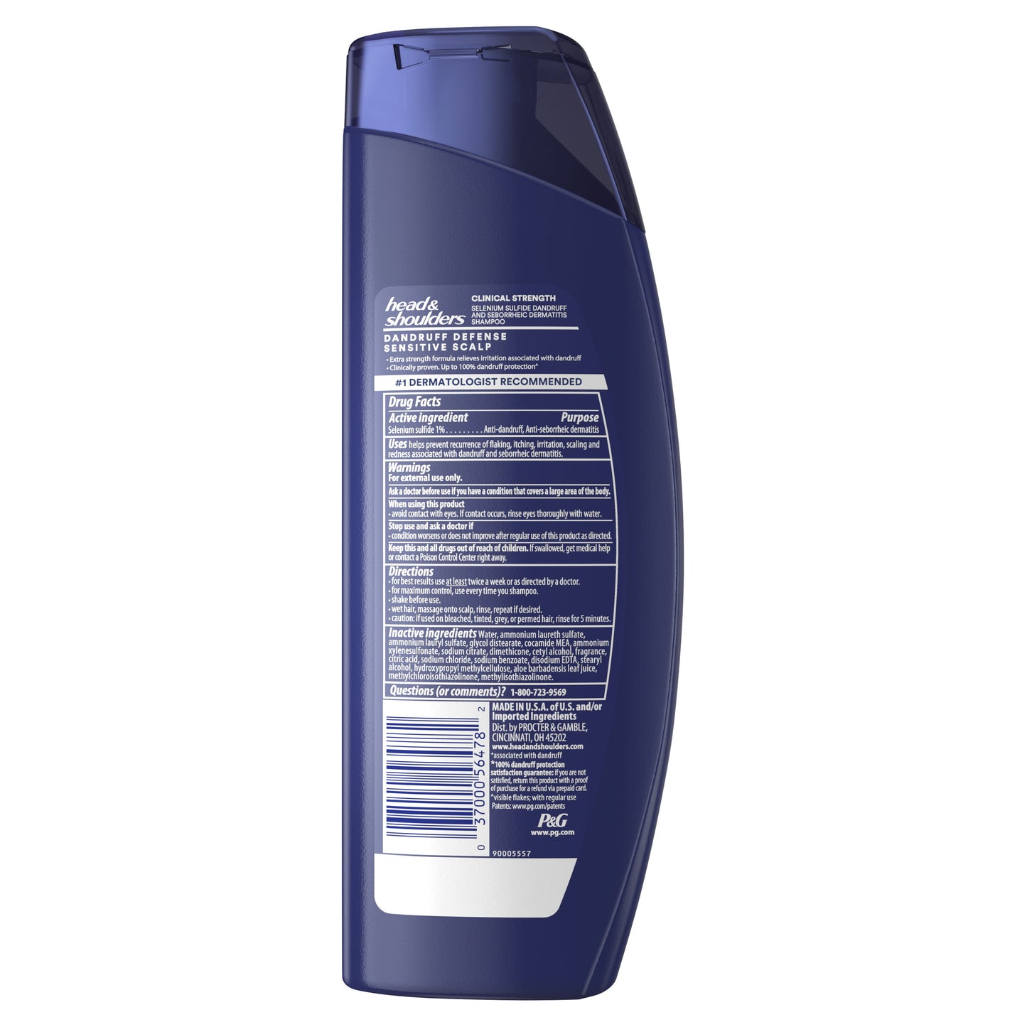 Head & Shoulders Clinical Dandruff Defense Sensitive Shampoo 13.5oz