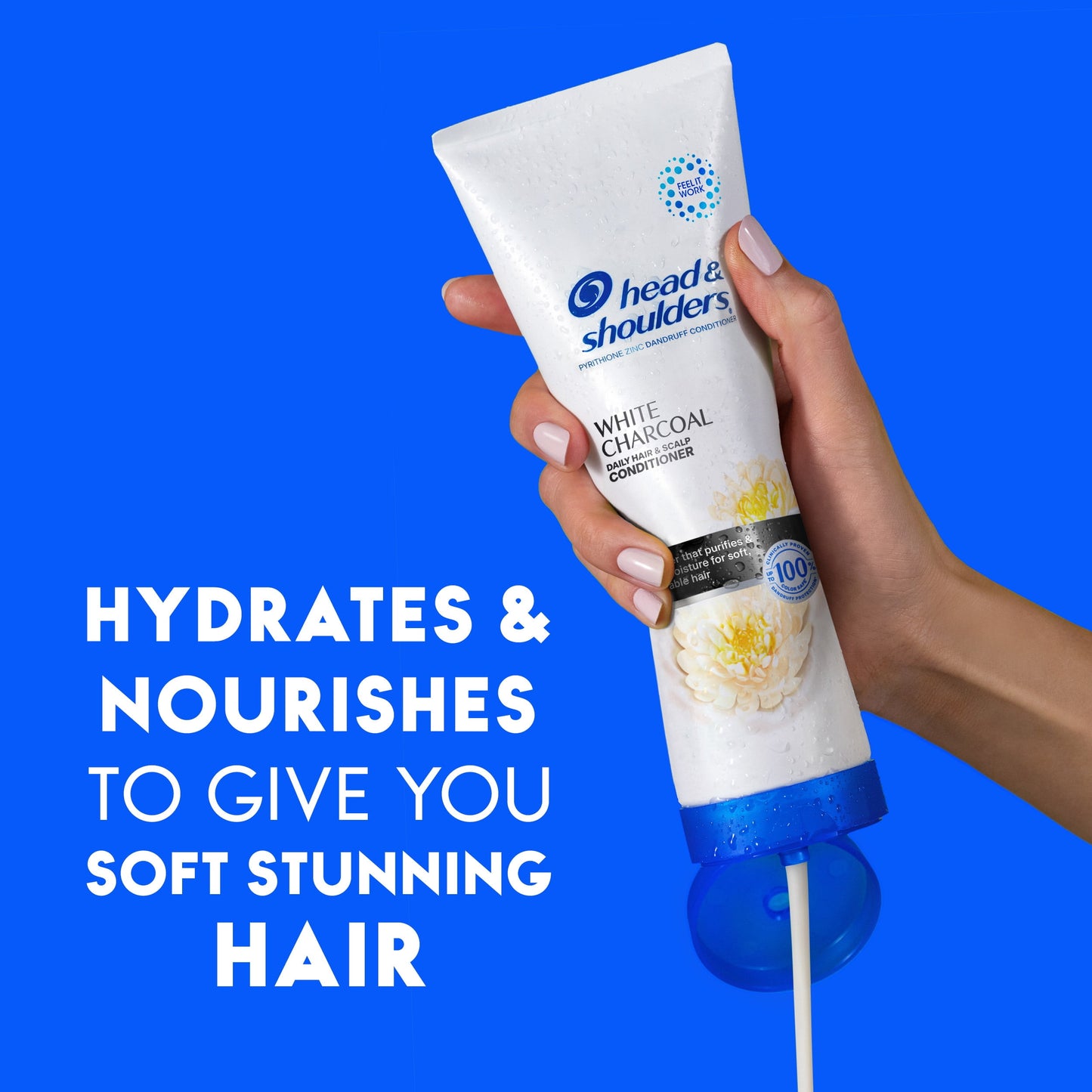 Head and Shoulders Dandruff Conditioner, Dry Scalp Care, 10.6 fl oz