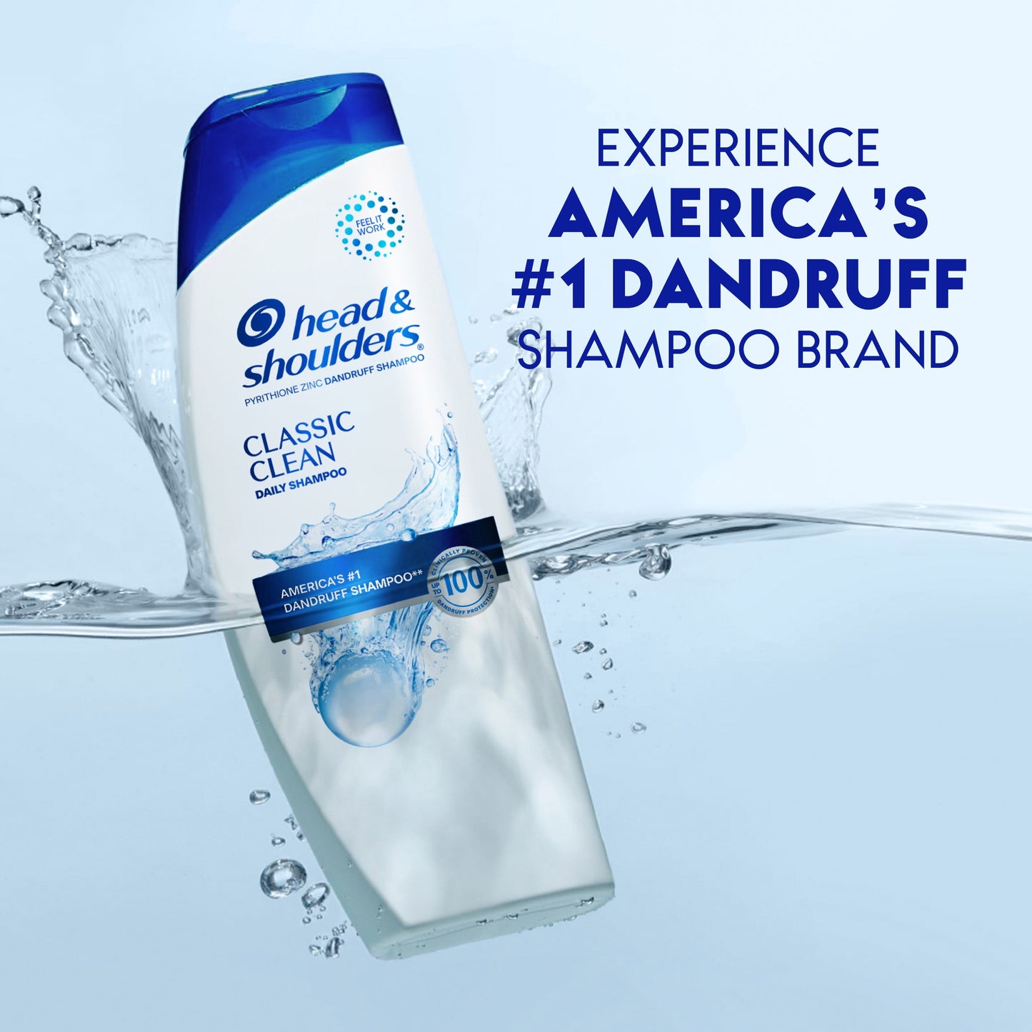 Head and Shoulders Dandruff Shampoo, Classic Clean, 3 fl oz