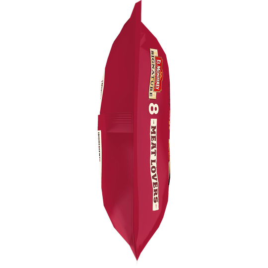 El Monterey Signature Meat Lovers Egg, Sausage, Bacon & Cheese Burritos 8 Count, 36 oz (Frozen)