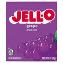 Jell-O Grape Artificially Flavored Gelatin Dessert Mix, 3 oz Box