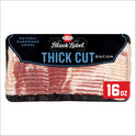 HORMEL BLACK LABEL Pork Bacon, Thick Cut, 16 oz Plastic Package