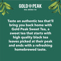 Gold Peak Real Brewed Tea Sweet Black Iced Tea Drink, 52 fl oz