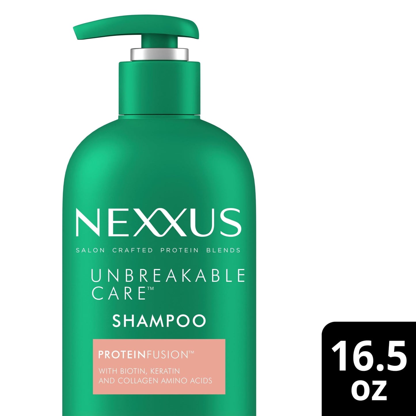Nexxus Unbreakable Care Anti Breakage Daily Shampoo with Biotin, 16.5 fl oz