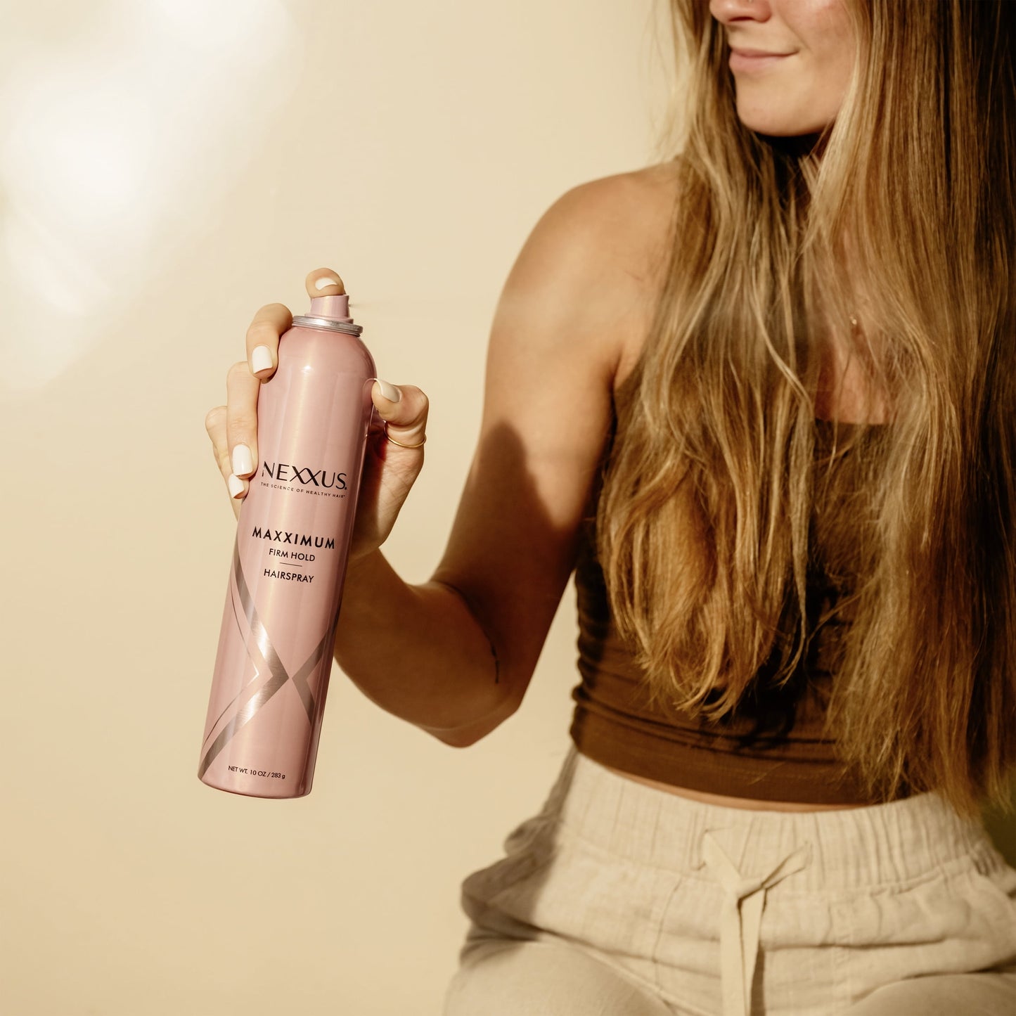 Nexxus Maximum Finishing Mist Strong Hold hairspray, 10 oz