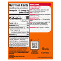 Jell-O Orange Artificially Flavored Zero Sugar Low Calorie Gelatin Dessert Mix, Family Size, 0.6 oz Box