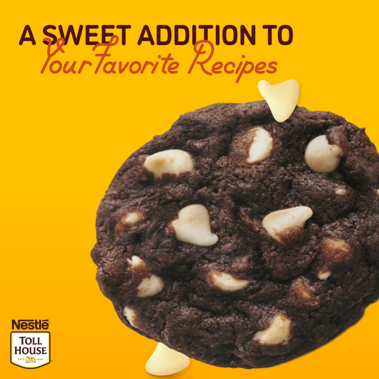 Nestle Toll House Premier White Baking Chips, Morsels, 12 oz Bag