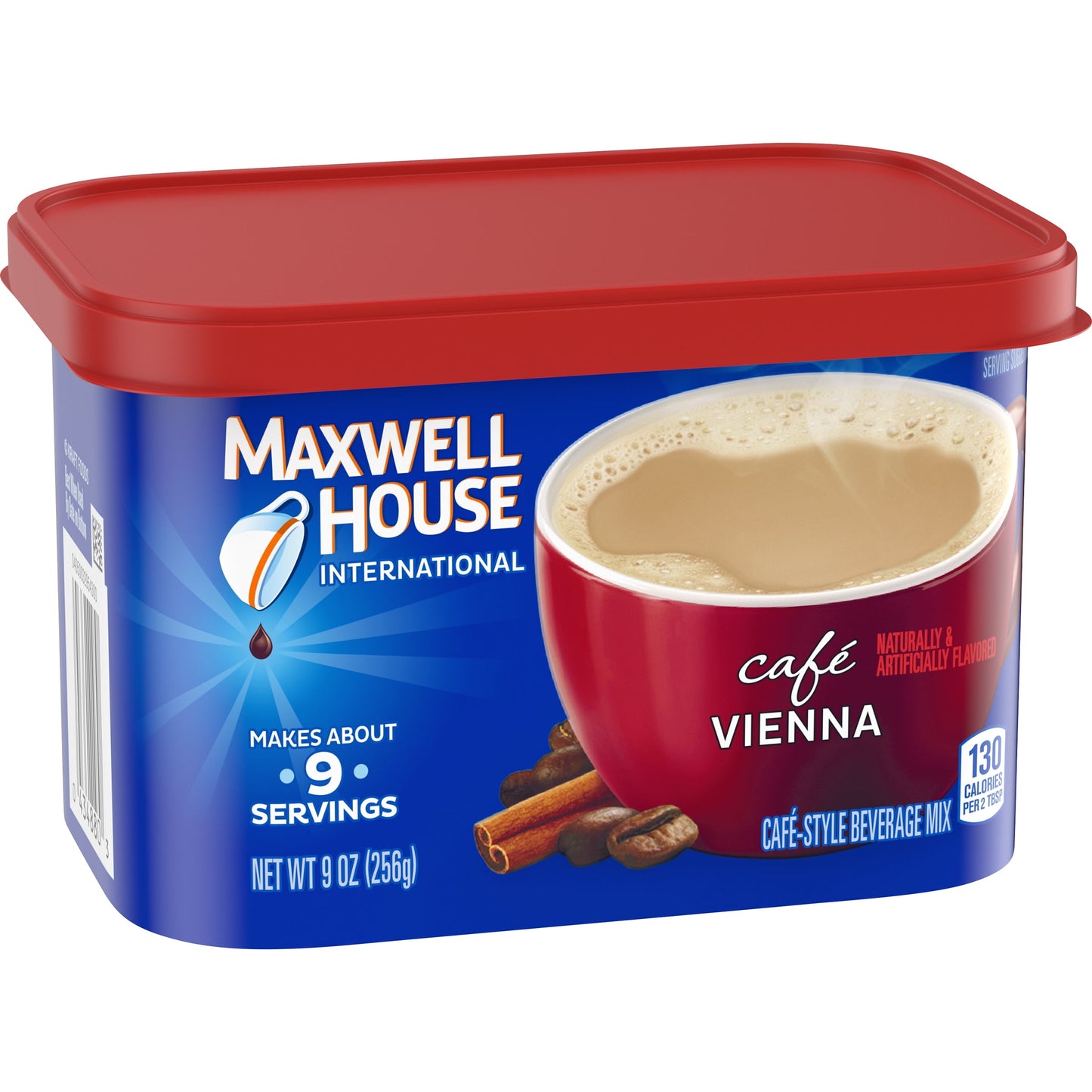 Maxwell House International Cafe Vienna Cafe Style Beverage Mix, 9 oz. Canister