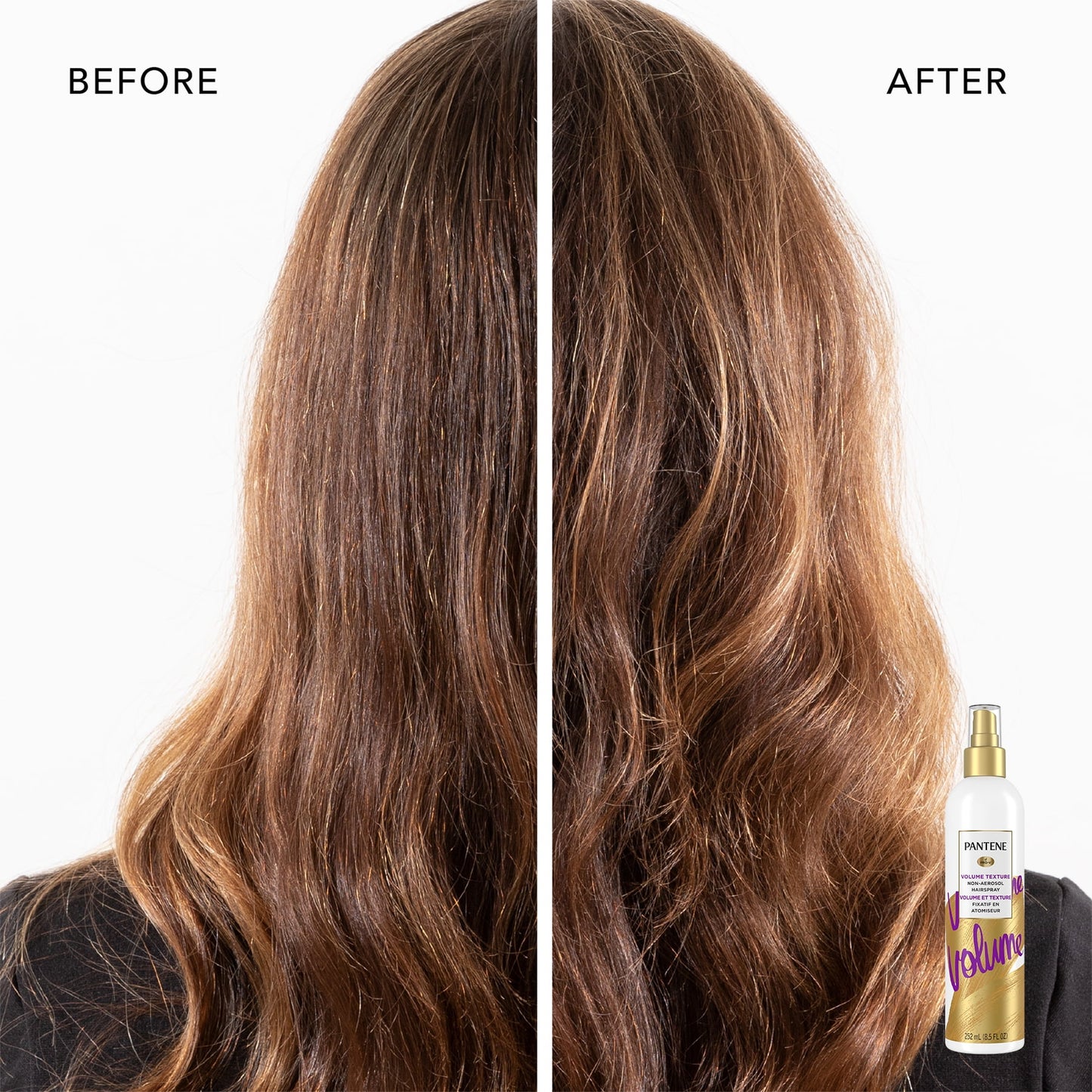Pantene Pro-V Texturizing Volumizing Hair Spray, Non-Aerosol, 8.5 fl oz