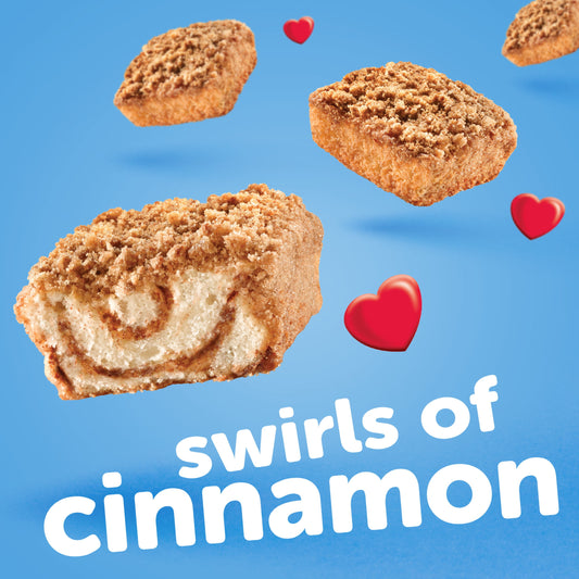 HOSTESS Cinnamon Coffee Cake, Topped with Streusel, Individually Wrapped, 8 Count, 11.6 oz