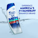 Head & Shoulders Men's 2 in 1 Dandruff Shampoo and Conditioner, Old Spice Pure Sport, 20.7 fl oz