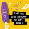 Aussie Miracle Curls Shampoo, Coconut & Jojoba Oil, Paraben Free, for Curly Hair, 12.1 fl oz