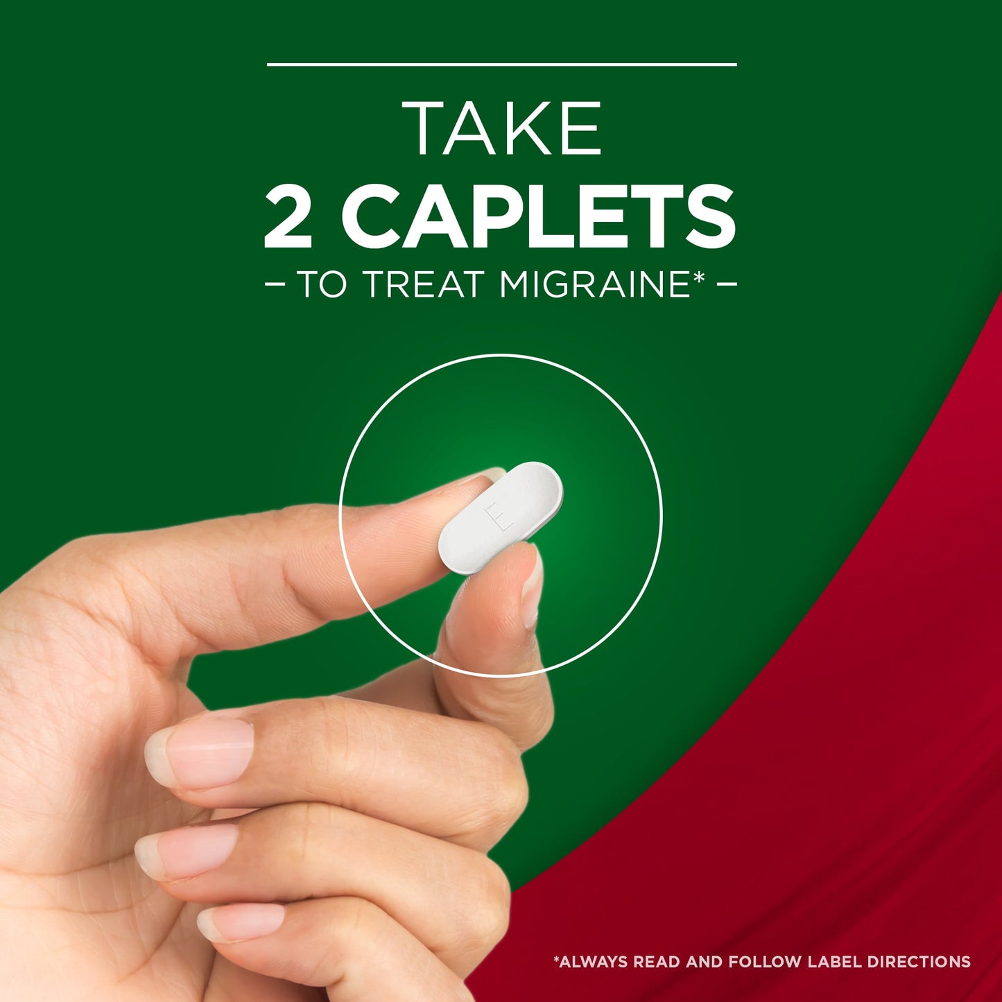 Excedrin Migraine Medicine Caplets for Migraine Headache Relief, 200 Count