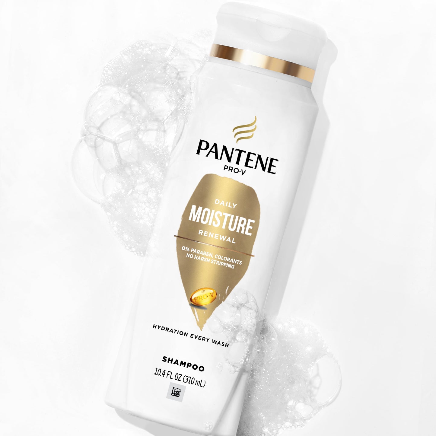 Pantene Pro-V Daily Moisture Renewal Shampoo, All Hair Types, 10.4 fl oz
