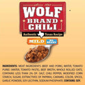 WOLF BRAND Mild Chili Without Beans, 15 oz.