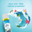 Glade Aerosol Spray, Air Freshener for Home, Aqua Waves Scent, Fragrance Infused with Essential Oils, Invigorating and Refreshing, with 100% Natural Propellent, 8.3 oz