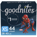Goodnites Nighttime Bedwetting Underwear for Boys, XS, 44 Ct