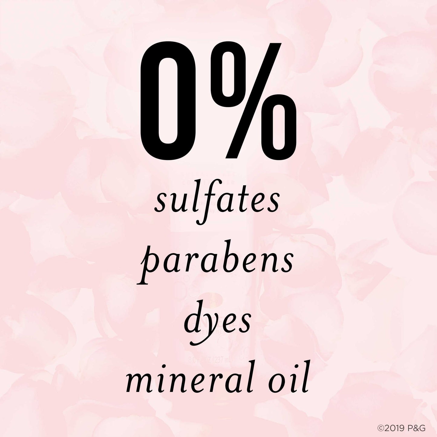 Pantene Nutrient Blends Shampoo Conditioner Set, Rose Water, 8-9.6 fl oz