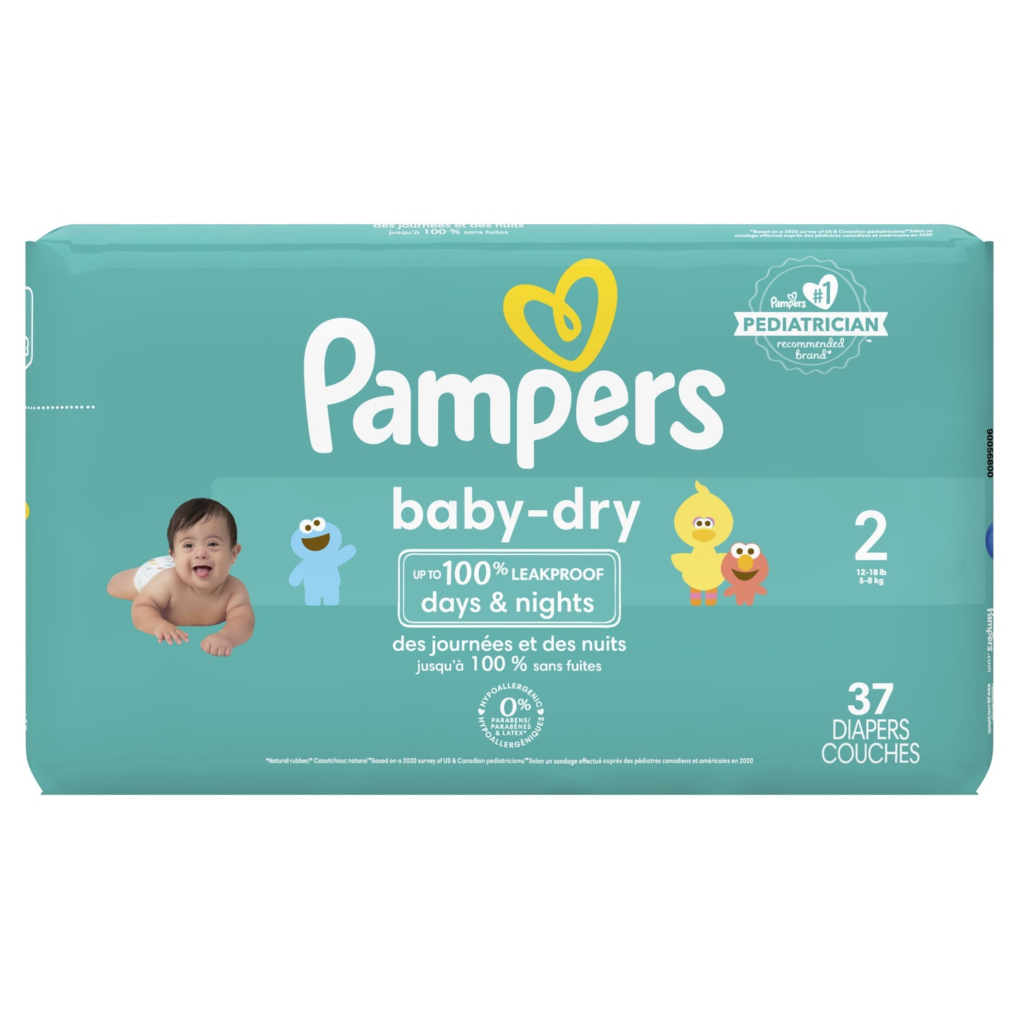 Pampers Baby Dry Diapers Size 2, 37 Count (Select for More Options)