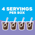 Jell-O Chocolate Flavor Zero Sugar Instant Reduced Calorie Pudding & Pie Filling Mix, 1.4 oz Box