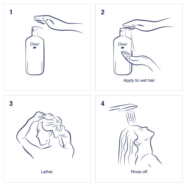 Dove Ultra Care Nourishing Daily Shampoo, Coconut, 31 fl oz