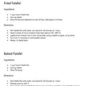 Falafel mix
